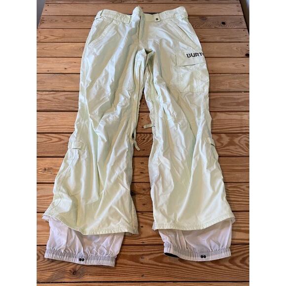 Burton Snowboard Pants Size Medium Men’s Yellow - Picture 1 of 10